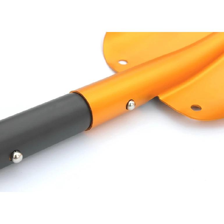 Foldable Auto Emergency Snow Shovel with Extendable Handle, Aluminum Lightweight Snow Shovel for Car,Outdoor Camping Ski,Garden