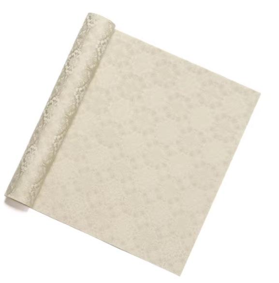 Zhi She Tang Dynasty Pattern Tea Mat Set - Double-Sided Retro Chinese Zen Table Runner & Tablecloth