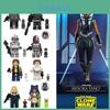 Tv6107 Série Ficção Científica Comandante Clone Echo Ahsoka Figura de Montar Infantil Blocos de Construção Brinquedo Adequado para Idades de 3 a 14