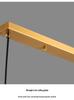 Three-Head Bauhaus Persimmon Pendant Light - Retro Designer Dining Table Light Wabi-Sabi Glass Style