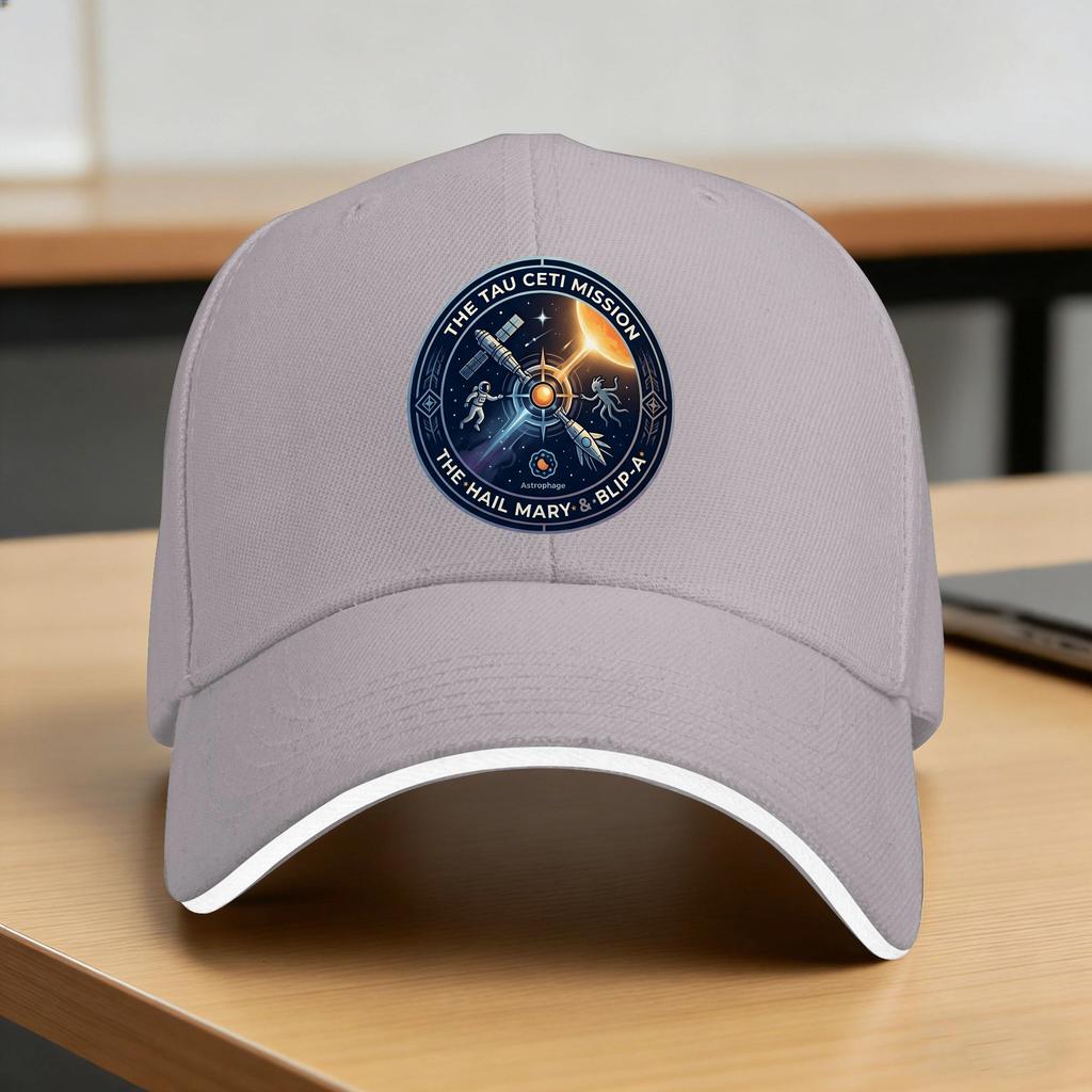 The Tau Ceti Mission Project Hail Mary Sun Baseball Cap Spring y2k Funny Trucker Hat For Couple Women Outdoor Gym Baseball Caps