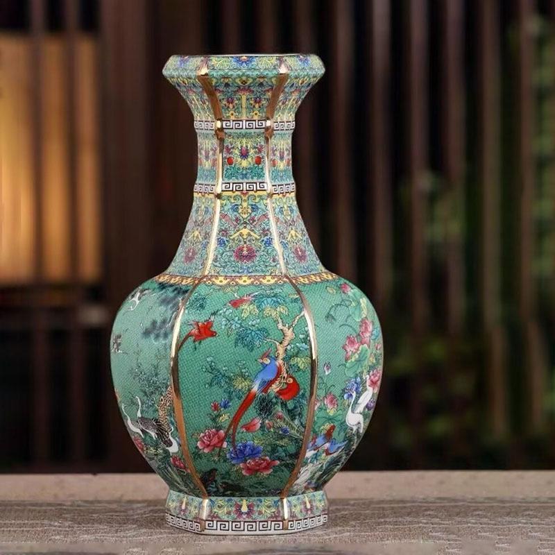 Jingdezhen Qianlong Official Kiln Enamel Color