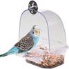 Durable Hanging Parrot Feeding Trough Bird Food Container Bird Cage Feeder Bird Accessories