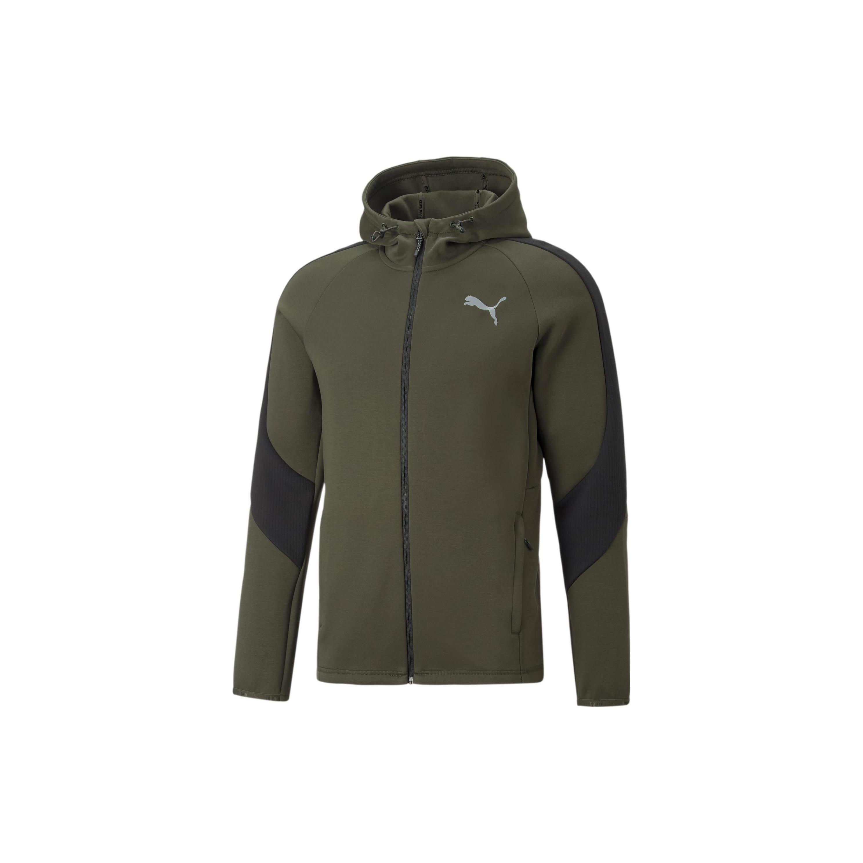 PUMA Evostripe Full Zip Hoodie Green Men s 672386-70 XXL