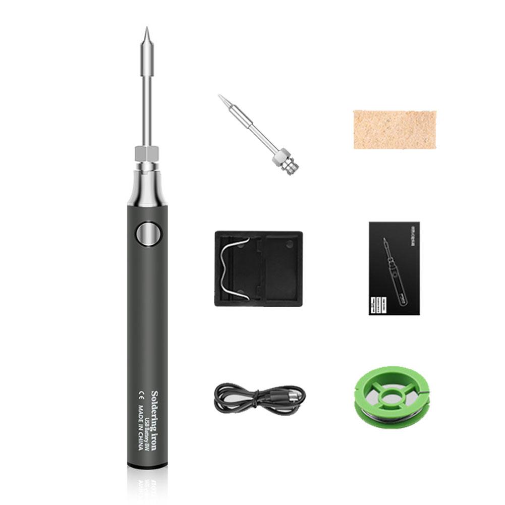5V USB Soldering Iron Professional Electric Heating Gear Maintenance Adjustable Portable Pen Mini Soldering House Tool Tool S2Y6