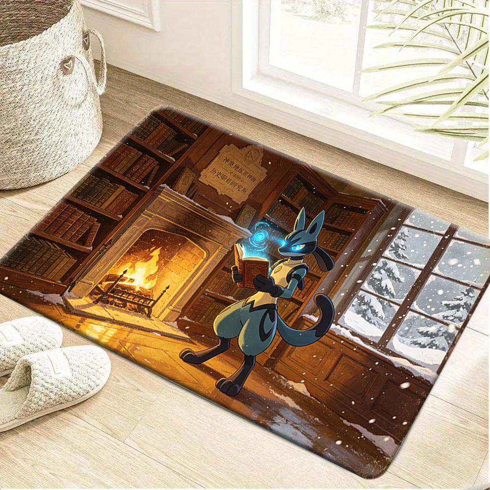 Lucario Stormy Sea Adventure Print Non-Slip Floor Mat Doormat 40x60cm