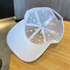Summer new hollow lace four-leaf clover baseball cap women's versatile breathable travel fashion sunshade cap