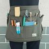 Multi-Pocket Canvas Tool Apron for Hand tool Gardening, Industrial Work, and Hairdressing