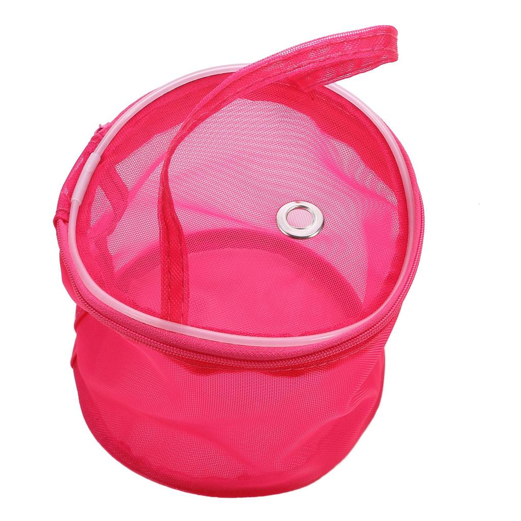 DIY Handmade Knitting & Crochet Yarn Storage Bag with Mesh Bra Compartment