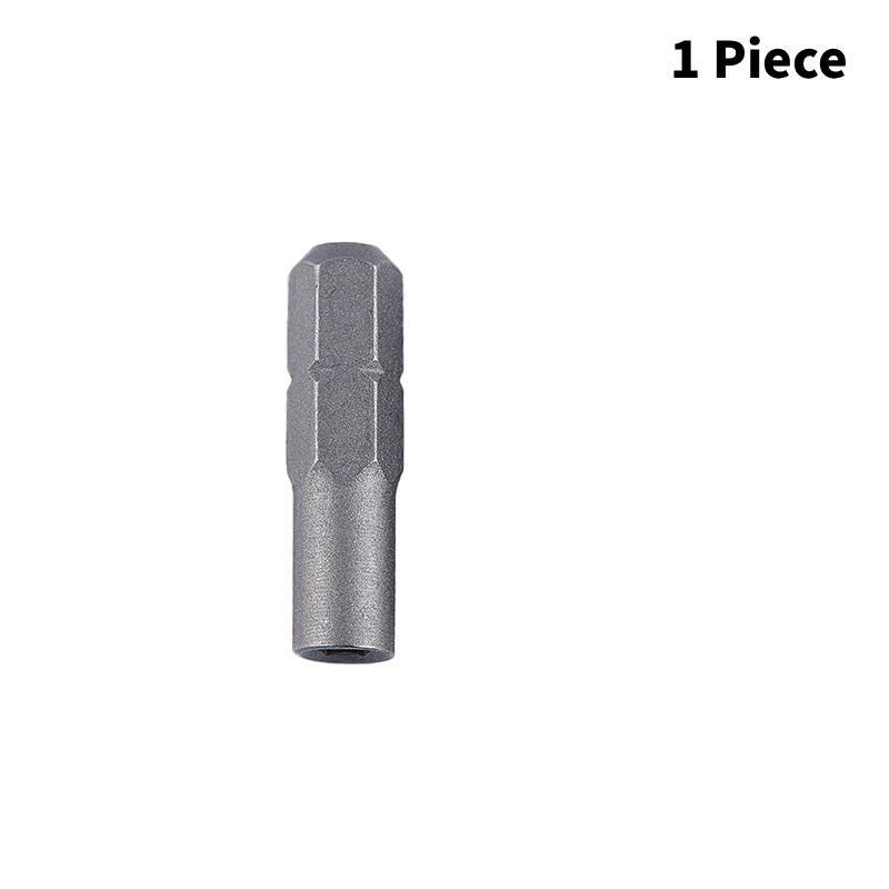 1/5pc Screwdriver Bit Adapter Micro Inserts Bits 1/4 6.35mm Adapter To 4mm Hex Holder Insert Screwdriver Drill Bit Socket Wrench