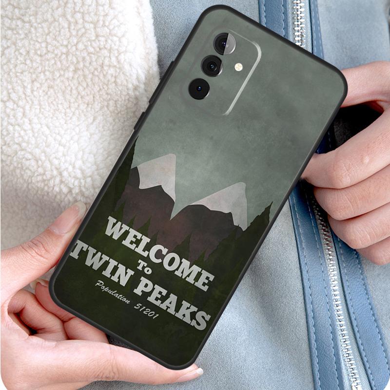 Twin Peaks Phone Case For Samsung Galaxy A15 A25 A35 A55 A54 A34 A14 A13 A33 A53 A12 A32 A52 A71 A51