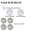 7Pcs Car Hood Front Rear Trunk Emblem For BMW original Logo M Emblem E46 E36 E34 F10 E90 F30 E60 F30 E53 E30 E92 E87 OL2