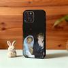 W-Walker and leah Phone Case For iPhone17,16,15,14,13,12Plus,Pro Max,XS,5G Soft Silicone Black Cover