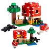 Kompatible MOC-sett MC My World Series byggeklosser The Mushroom House Barneleker Gave