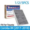 1/2/5PCS Car Air Filter Suitable For Toyota 87139-50060 87139-06080 87139-02020 CF10285 87139-YZZ16 Air Filter Replacement Air Filters 7