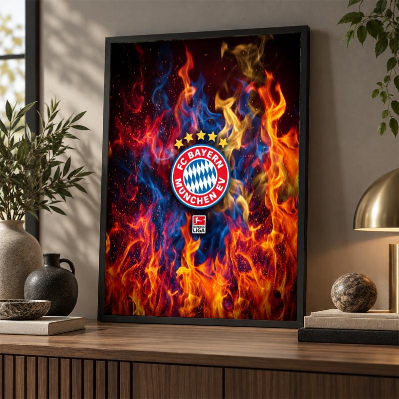 Bayern Munich Diamond Painting Kit 5D Full Drill DIY Diamond Mosaic Wall Art Home Decor