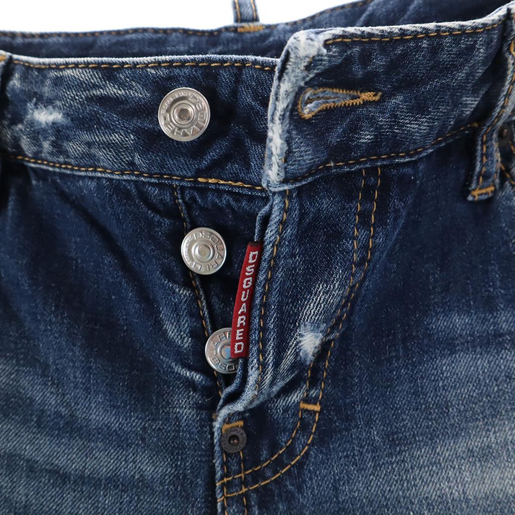 Dsquared2 Made In Italy Denim Pants 42 Blue Button Fly Men's Used