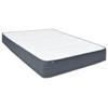 VidaXL Divan Base Mattress Pocket Spring Mattress Bedroom Home Interior Comfortable White and Grey 288212