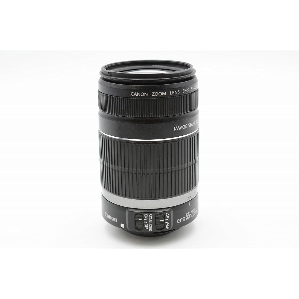 Canon EF-S55-250mm F4-5.6 IS Telephoto Lens, Compatible with APS-C Sensors.
