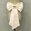 Large Bowknot Waist Ornament Satin Tulle Bow Bow Knots Accessories  Sophisticated Gown