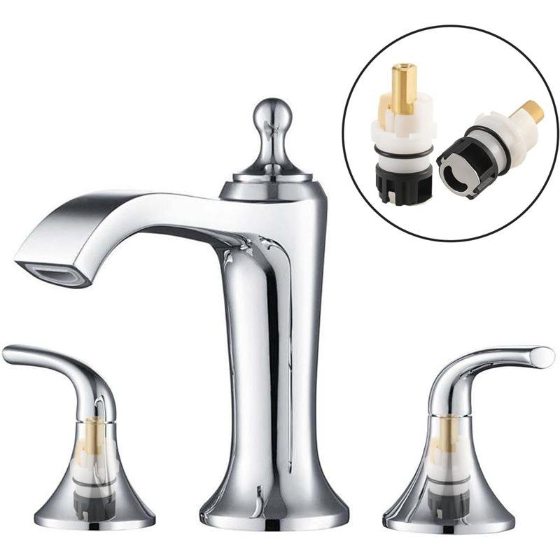 Premium-Premium Faucet Cartridge Parts Replacement 8-Pack RP25513 Faucet Stem For Delta Two Handle Faucet Repair Kit