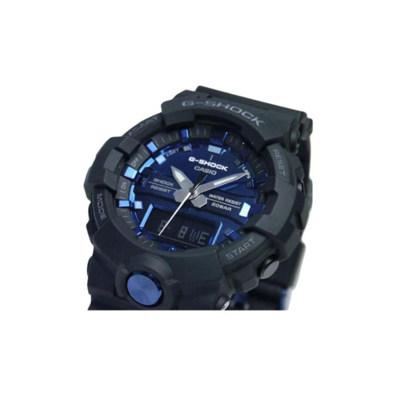 Casio LCD/pointer dual display series, fashionable contrast color, retro, versatile, classic pointer dual display, sports waterproof GA-810MMB-1A2PR