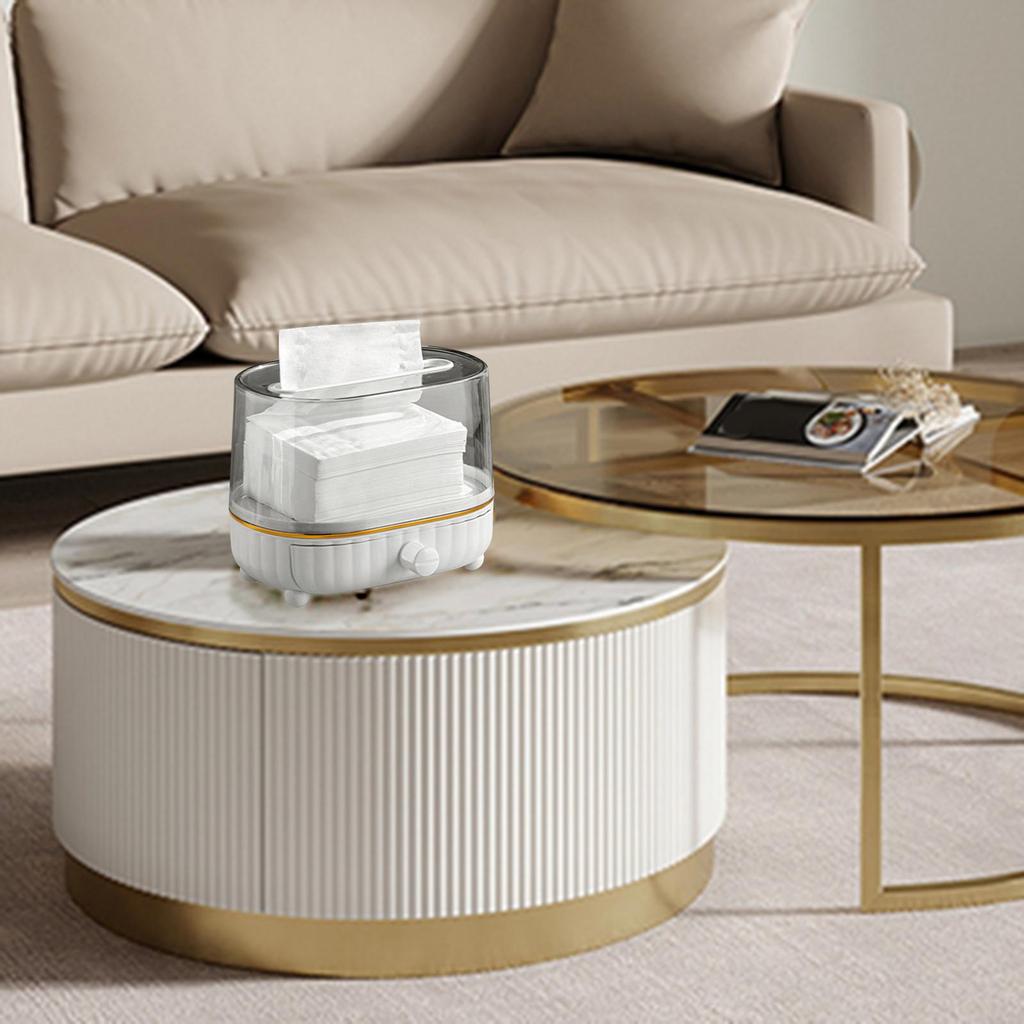 Clear Acrylic Tissue Box Holder Elegant Design for Home Decor