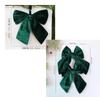 Velvet Three-Dimensional Bow Christmas Tree Fireplace Wall Decoration Store Window Display Decoration Holiday Scene Props