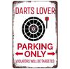 DORA Tin Sign Darts Metal Tin Signs Keep Calm  Wall Posters Plaque Vintage Iron Painting Decoration for Man Cave Cafe Game Room Club Bar