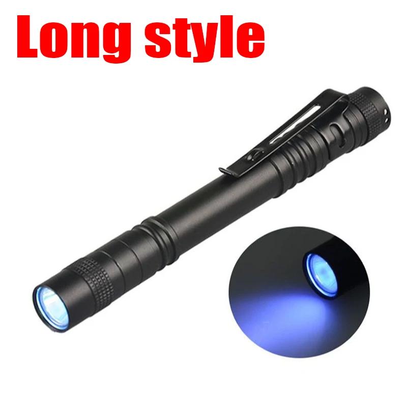 365/395nm UV Flashlight Blacklight Zoomable USB Rechargeable UV Light Ultraviolet Lamp Torch for Pet Dog Urine Stains Detection