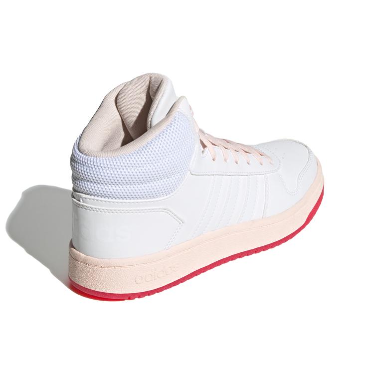Adidas Wmns Hoops 2.0 Mid 'White Power Pink' FW9355