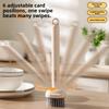 Stain Removal Pot Cleaning Brush Blind Spots Free Scrub Brush Portable Dish Scrubber Brush  Camping