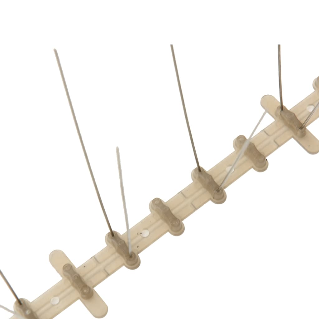 20 Piece Bird Deterrent Spikes Set 10 M Plastic Double Row