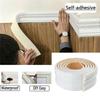 3D Corridor Skirting Line Mildew-Proof and Easy To Clean for Walls Doors Window Toilet