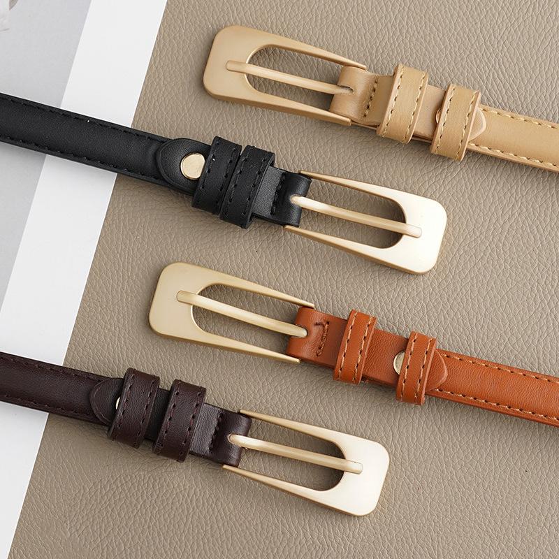 

Retro Leather Belt for Women - Stylish, Decorative, Versatile for Suits, Skirts, and Pants 105 cm чёрный