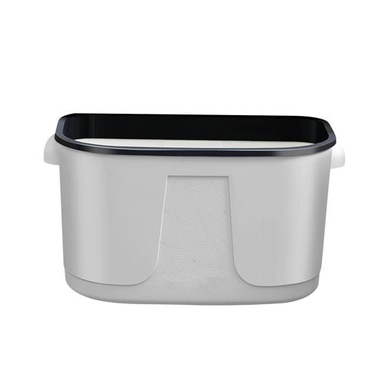 Coș de gunoi agățat pentru ușă dulap de bucătărie cu mâner Coș de gunoi mic sub chiuvetă Coș de gunoi montat pe perete pentru compozit