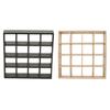 Multipurpose Miniature Dollhouses Furniture Organizers 16 Compartment Display Shelf for Household or Office Supplies