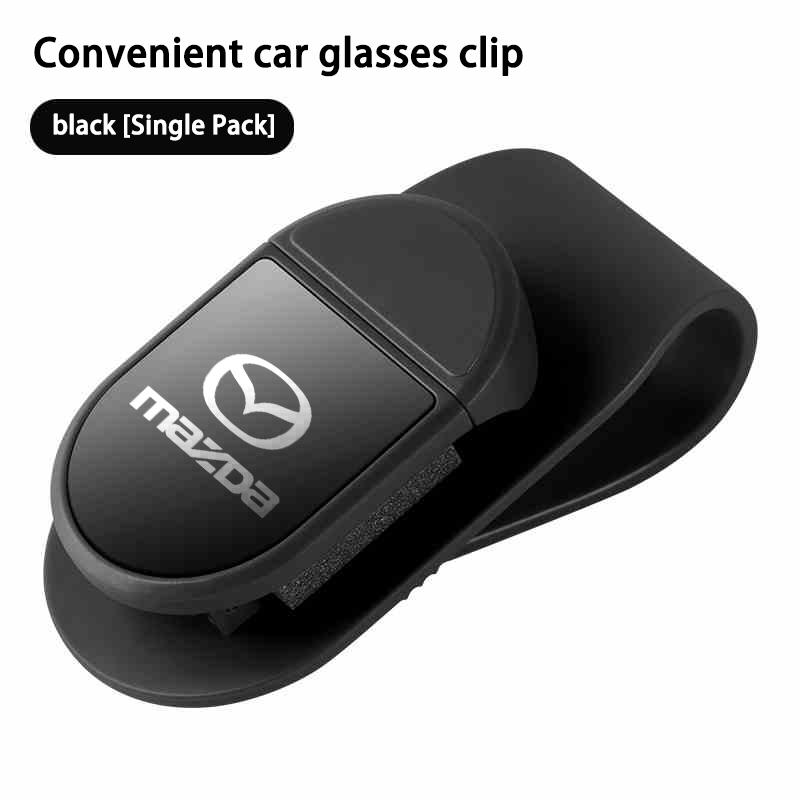 

Car Sunshade Clip Glasses Clip Bracket Tool For Mazda 3 6 CX5 2 CX3 CX9 MX5 RX8 Axela Demio Atenza MS чёрный