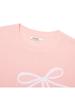KIRSH Plain Ribbon Cherry Summer Knit [Light Pink]
