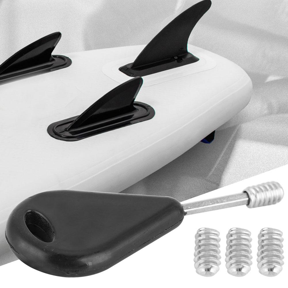 Surfboard Rudder Stainless Steel Screw G5 FCS Board Fin Stainless Steel Screw Kit (100 Screws)