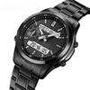 Digital Electronic Watch Sports Stainless Steel Watches For Men Women Waterproof Daylight Saving Time Quartz Wristwatches