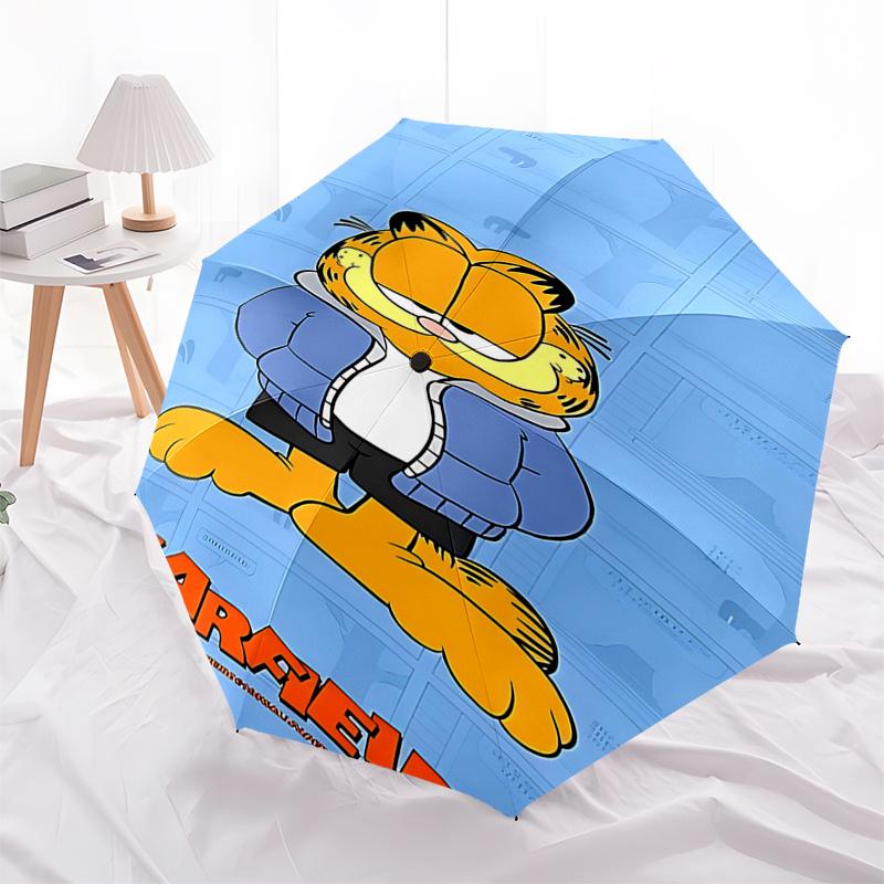 

Garfield Automatic Opening/Closing Umbrella with 3-Fold Design and 8-Bone Frame - Perfect Outdoor Gift for Fans, Travelers, and Daily Use010