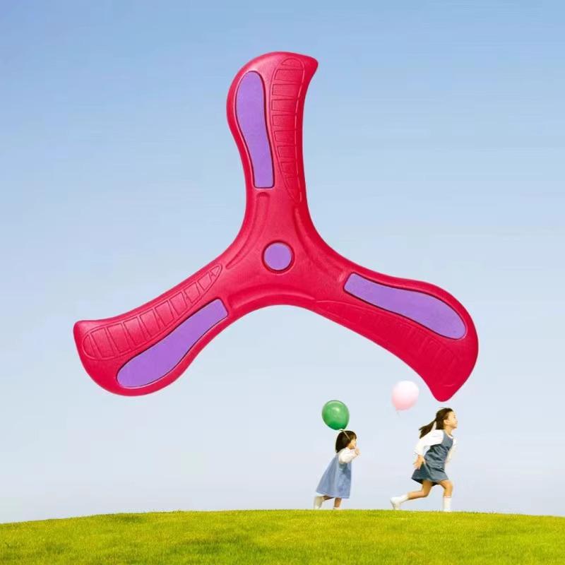 Children's EVA Soft Three-Blade Boomerang Flying Disc Toy