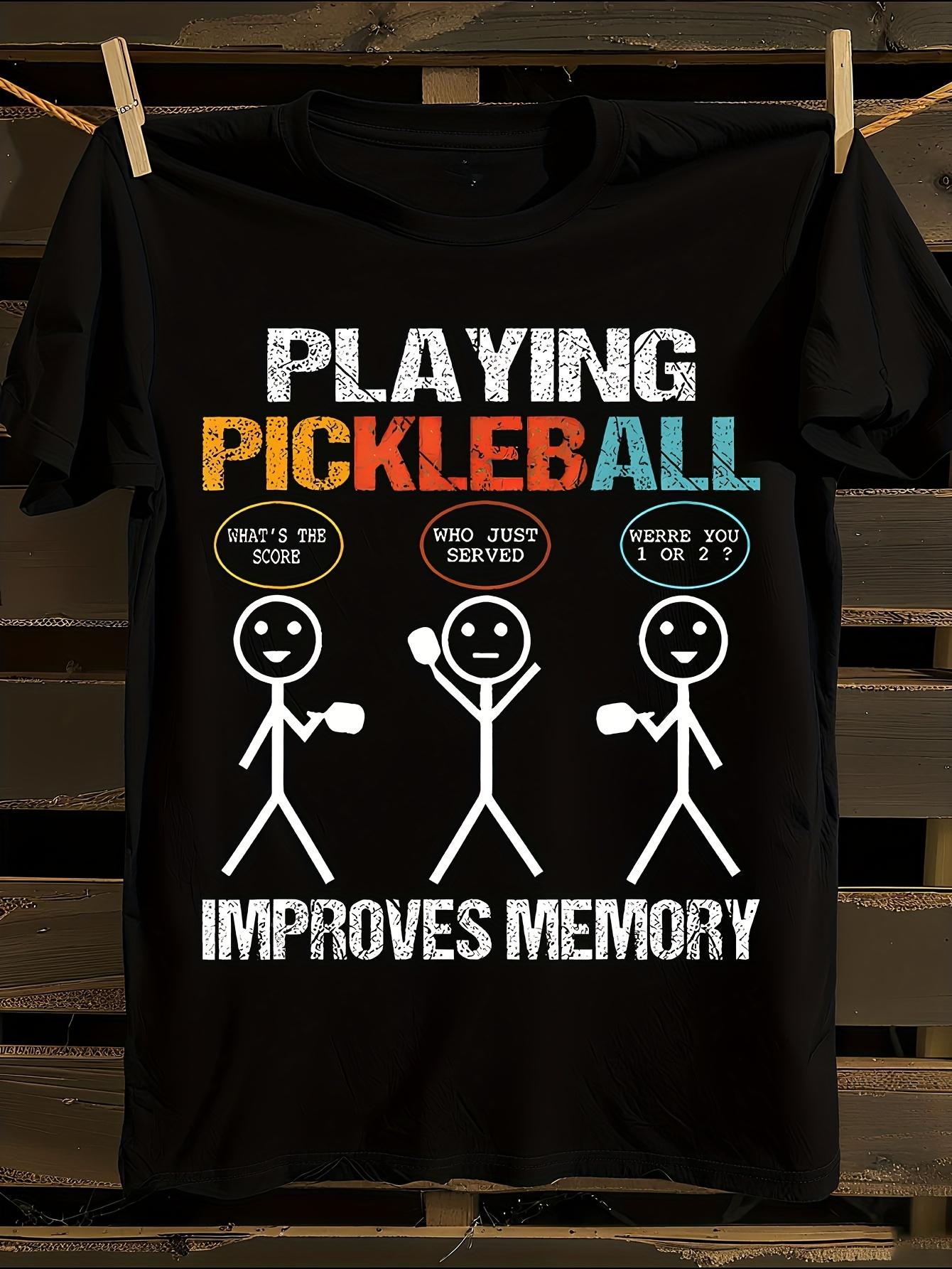 Funny Pickleball Graphic T-shirt XXXL