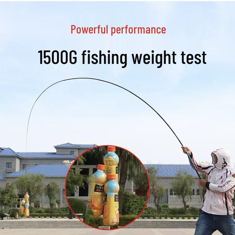 Ultra-Light, Ultra-Hard Short Stream Crucian Carp Fishing Rod Set