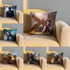 UUncharted VVideo Cushion Cover Soft Reversible Durable Pillow Cover MultiScene Use for Home Car Daily Comfort