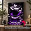 Personalized Gengar Diamond Art Custom Name 5D Diamond Painting Full Drill DIY Craft