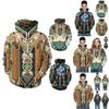 Indian Chief Native Tribal Totem Pullover Hoodie Jacket For Men And Women Warm And Soft