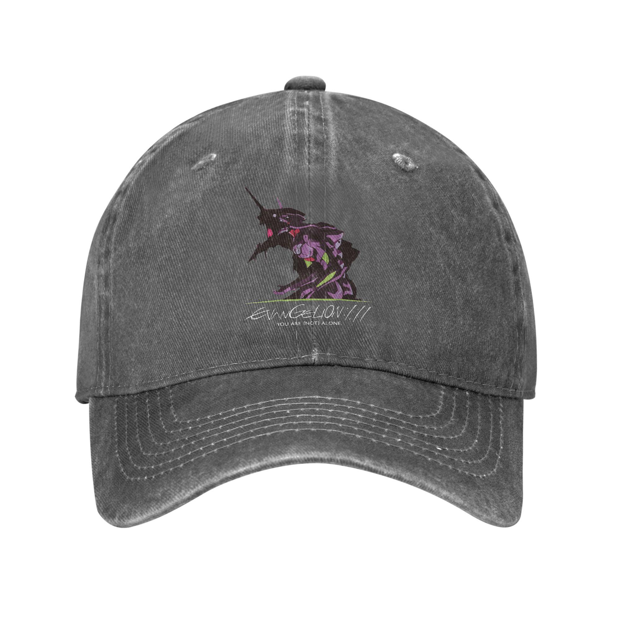 EVA  Evangelion Baseball Caps Peaked Cap Eva Sun Shade Hats for Unisex One Size