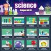 First Science Kit for Kids Learning & Educational Toy Stem Kit with 100+ Experiments Table Christmas Birthday Gift for Boy Girl